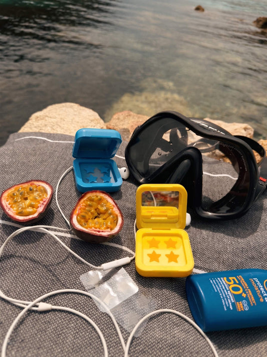 the summer kit: синя + жълта + ПОДАРЪК