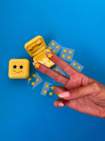 жълти звездички за акне 